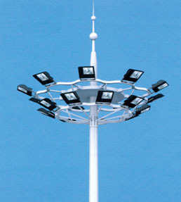 專業升降式高桿燈 機場、廣場、碼頭照明的理想解決方案